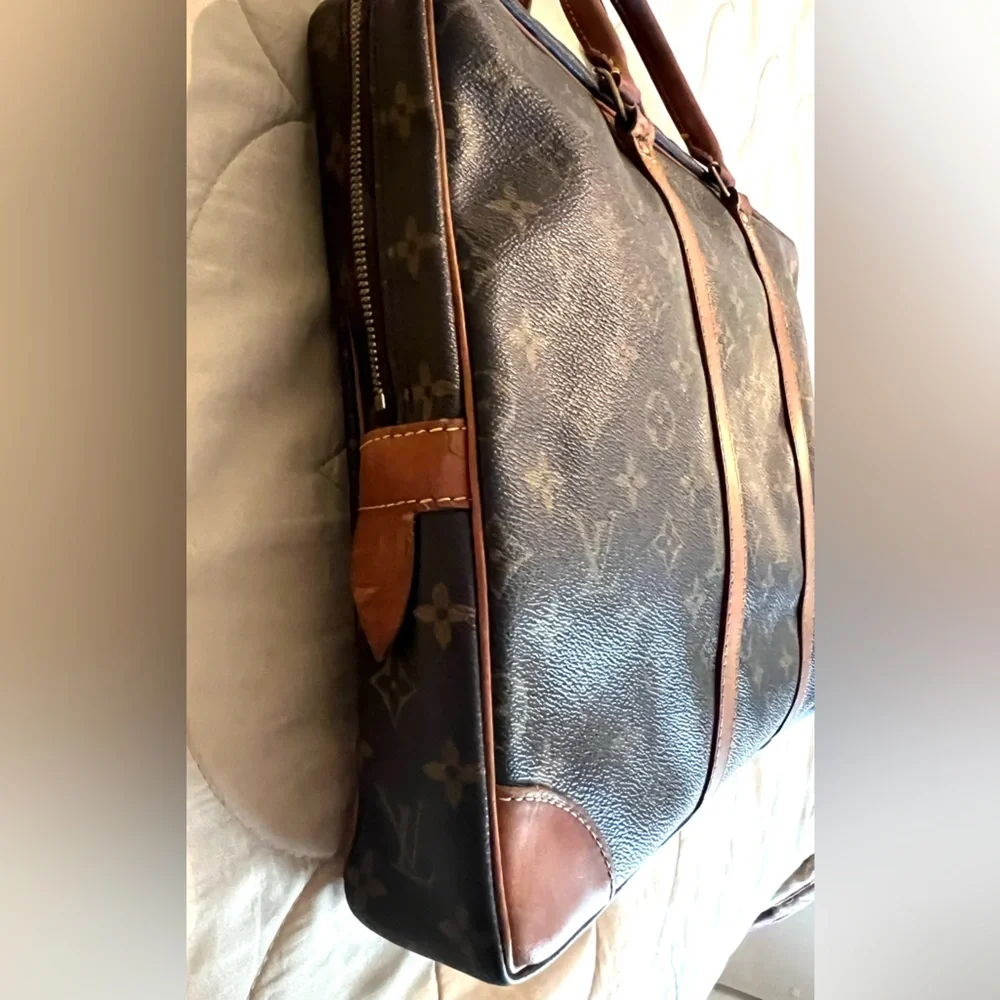 Louis Vuitton Porte Documents Voyage Monogram Briefcase Authentic - Picture 5 of 16